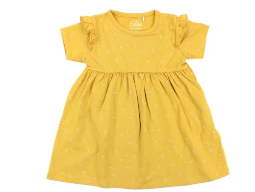 Petit by Sofie Schnoor kjole Synne mustard print